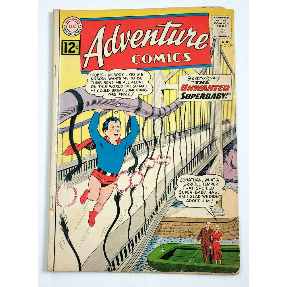 ADVENTURE COMICS # 299 -‎ (1962) - DC COMICS - SUPERBABY APPEARANCE